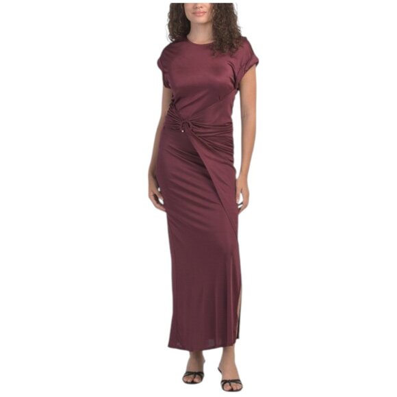 YOUNG FABULOUS & BROKE Bayla Maxi Dress With Ring Accent - Picture 1 of 3